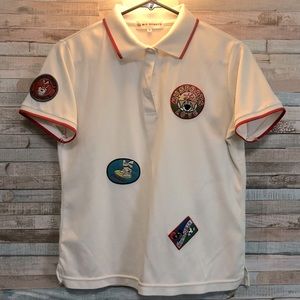 MU Sports Patch Womens Golf Polo Shirts